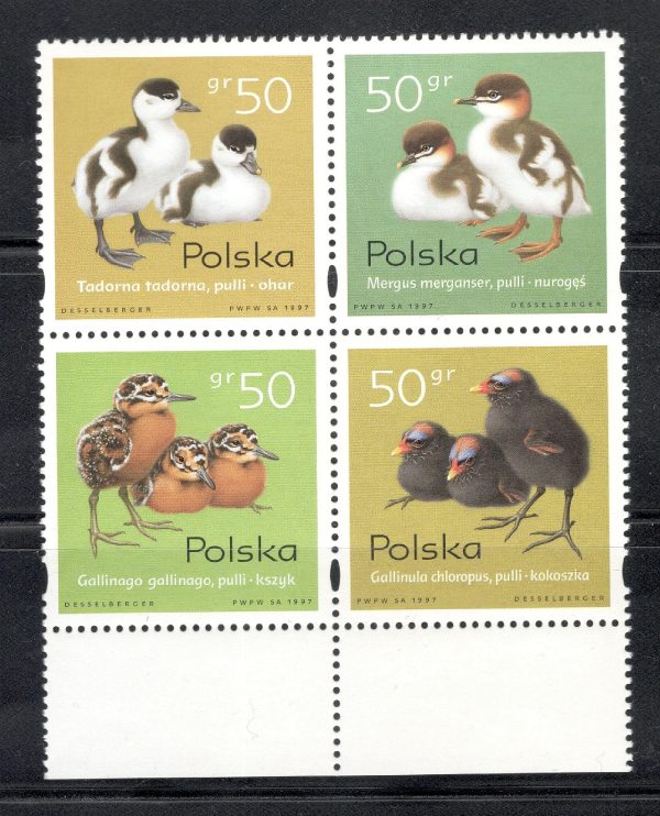 Polska 1997 - FI 3538-3541 (kompletna seria, mint**)