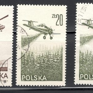 Polska 1976-1978 - FI 2290, 2291, 2337(I), 2337(II), 2393(I) (kasowane)