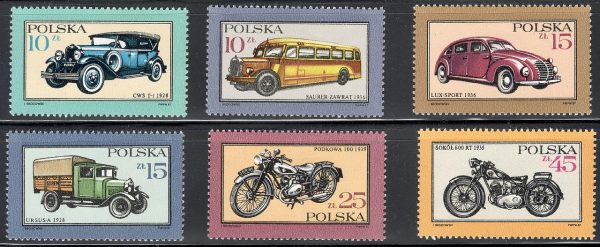 Polska 1987 - FI 2944-2949 (kompletna seria, mint**)